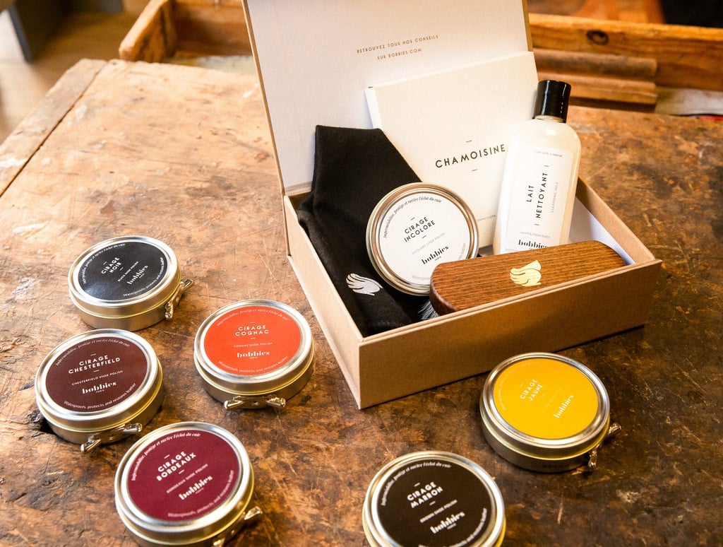 Reinigungsmittel : Zubehör Schuhpflege-Set - Leder (für Schuhe) - Bobbies