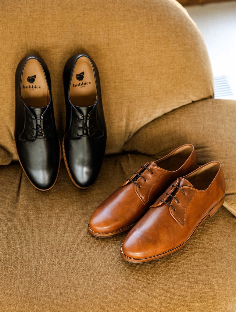 Derbys & Richelieu : Andy - Intense Black