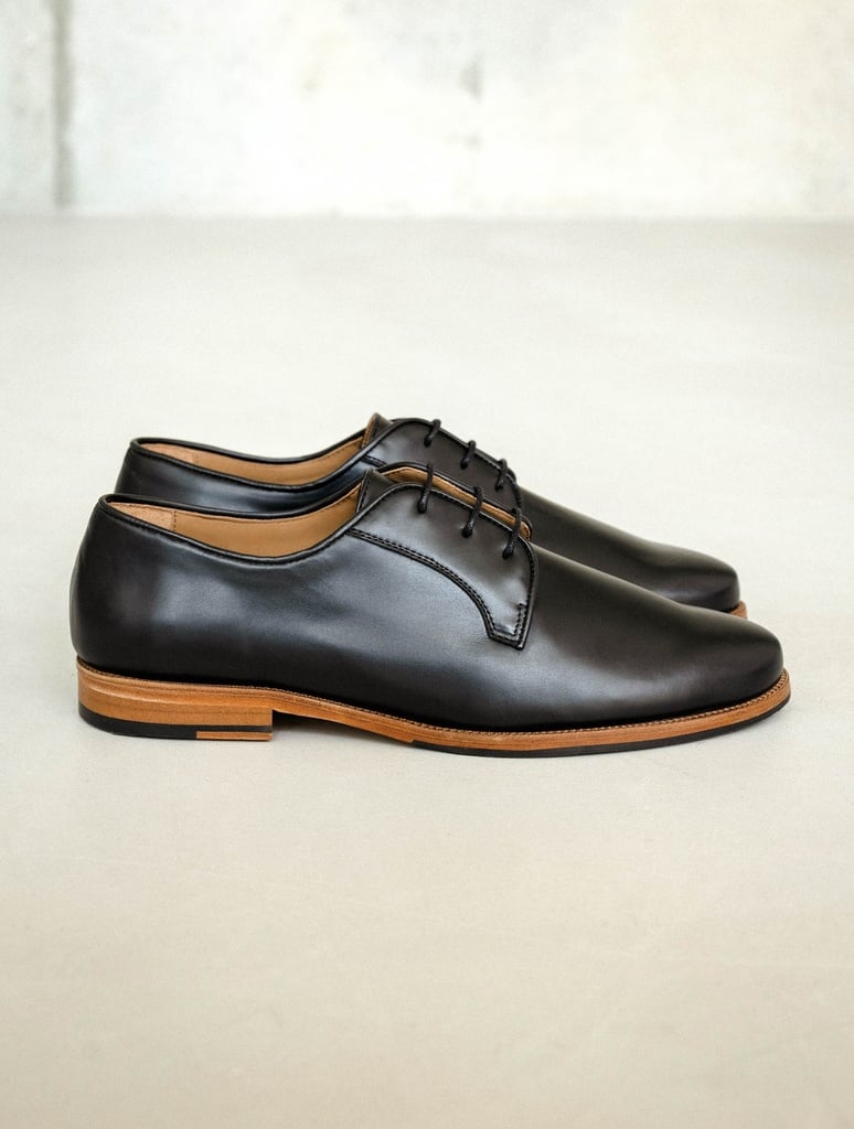 Derbys & Richelieu : Andy - Intense Black