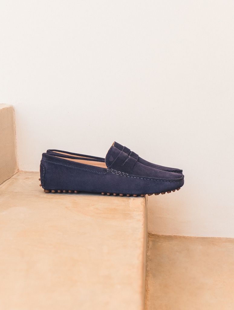 Mokassins : Élégant - Navy Blue