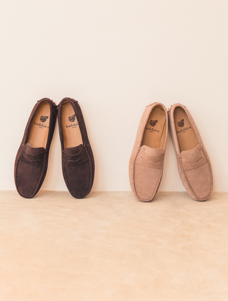 Mocassins : Élégant - Champagne