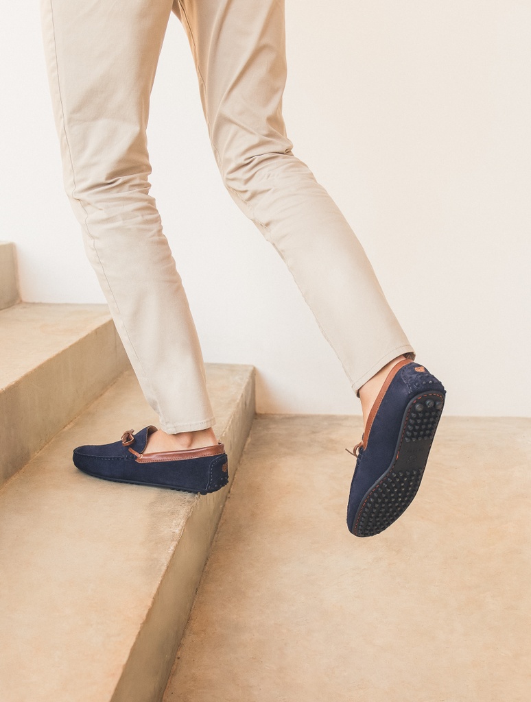 Mokassins : Tombeur - Navy Blue
