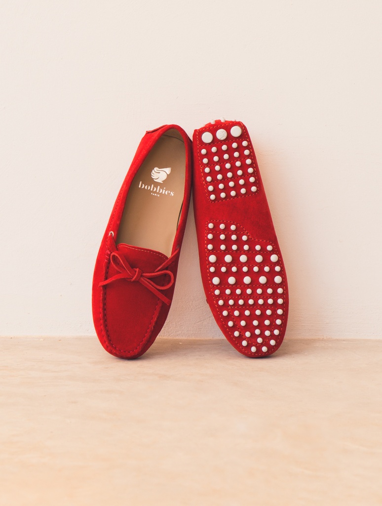 Mokassins & Derbys : Amoureuse - Orange Bobbies