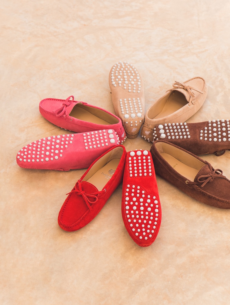 Mokassins & Derbys : Amoureuse - Orange Bobbies