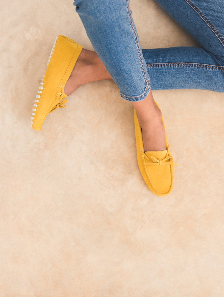 Mokassins & Derbys : Amoureuse - Orpiment Yellow