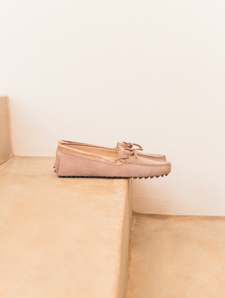 Mokassins & Derbys : Craquante - Champagne