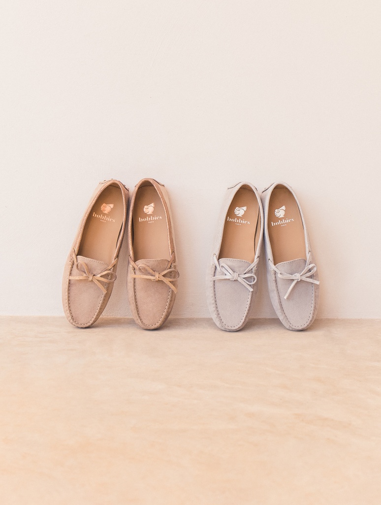 Mokassins & Derbys : Craquante - Champagne