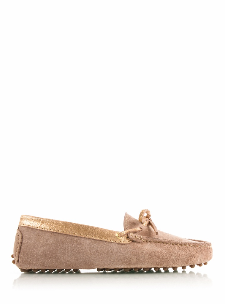Mokassins & Derbys : Craquante - Champagne