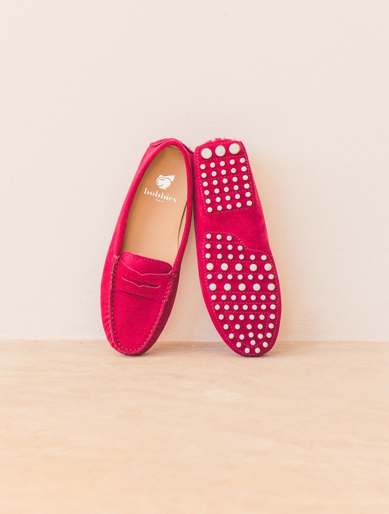 Mokassins & Derbys : Parisienne - Raspberry