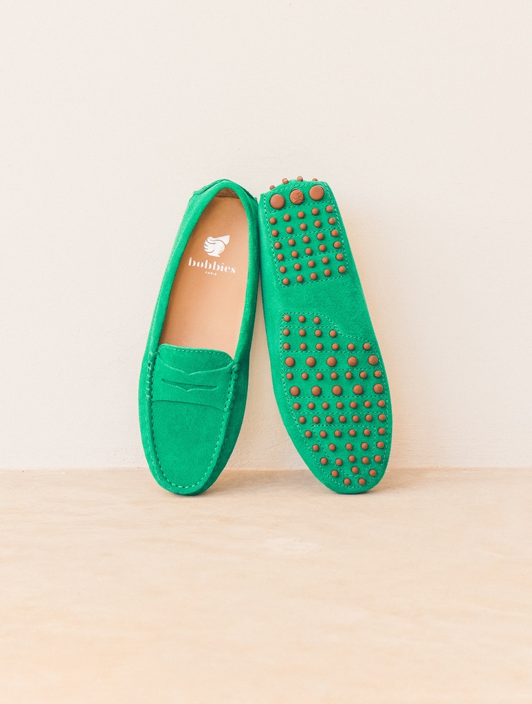 Mokassins & Derbys : Parisienne - Tangy Green