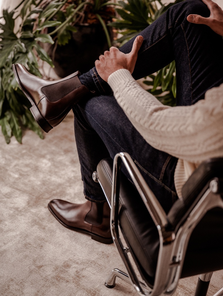 Stiefel : Connor - Intense Brown