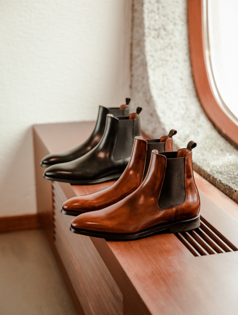 Boots : Fergus - Perfect Black