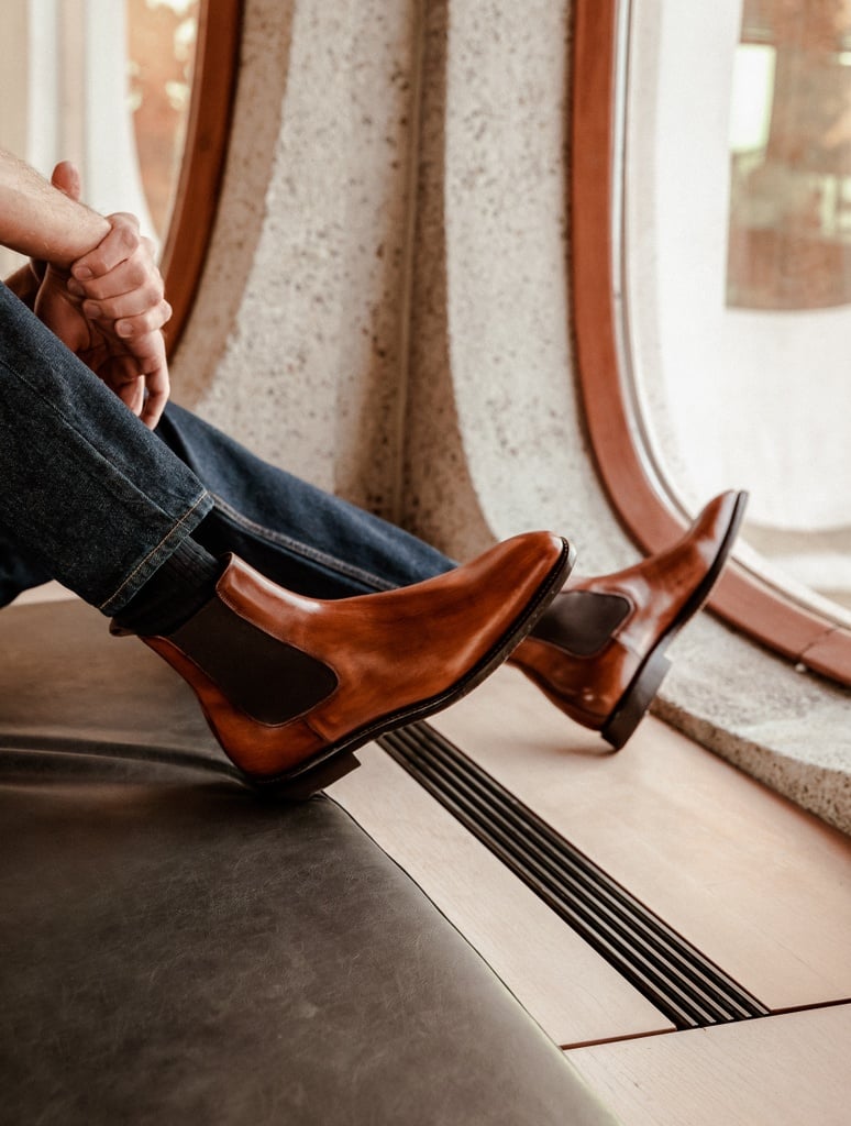 Boots : Fergus - Chestnut