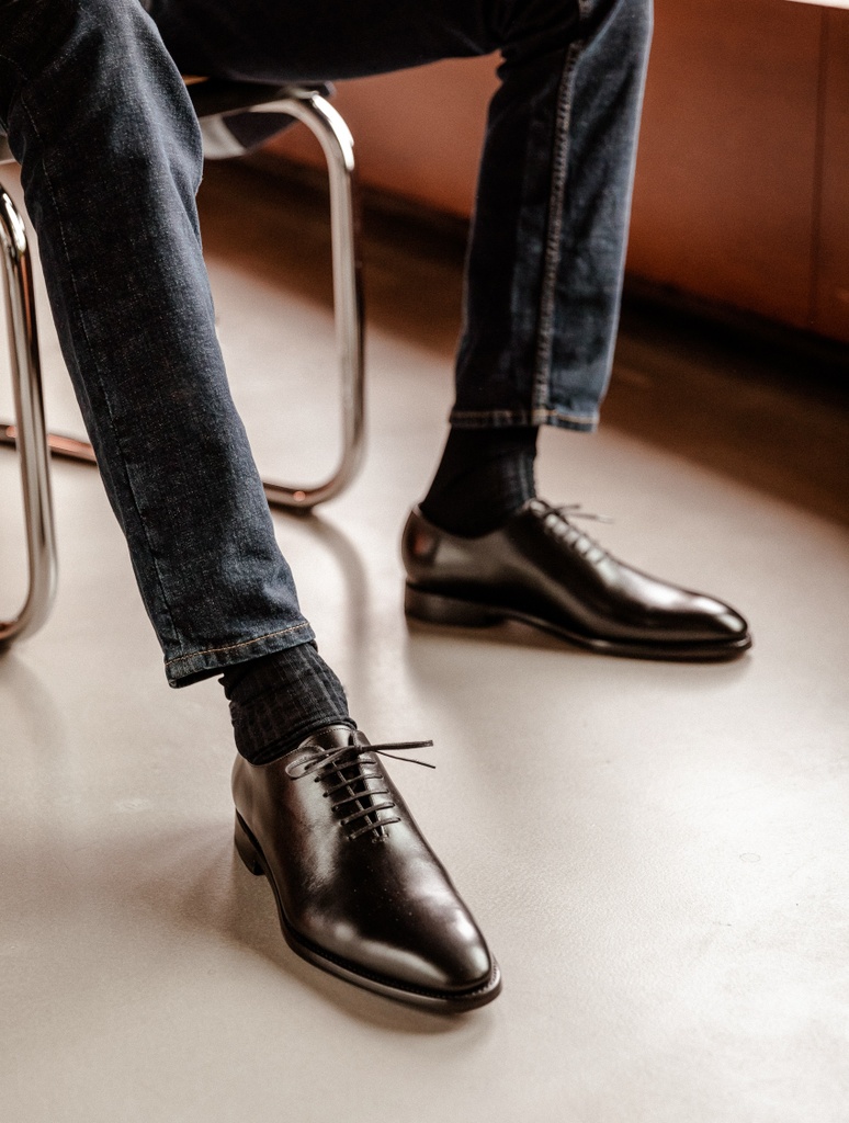 Derbies y Richelieu : Jean-Dillinger - Negro Perfecto