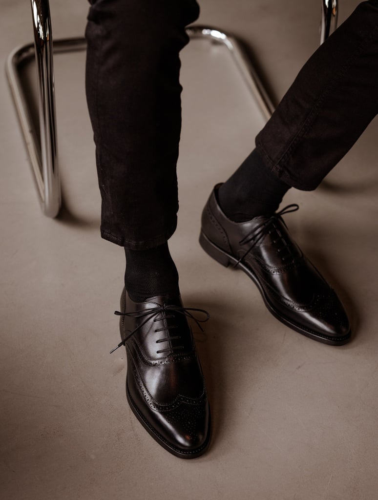 Derbies & Richelieu : Jean-Fitzgerald - Noir Parfait