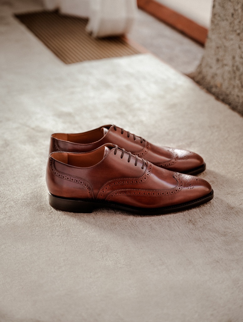 Derbies & Oxfords : Jean-Fitzgerald - Mahogany