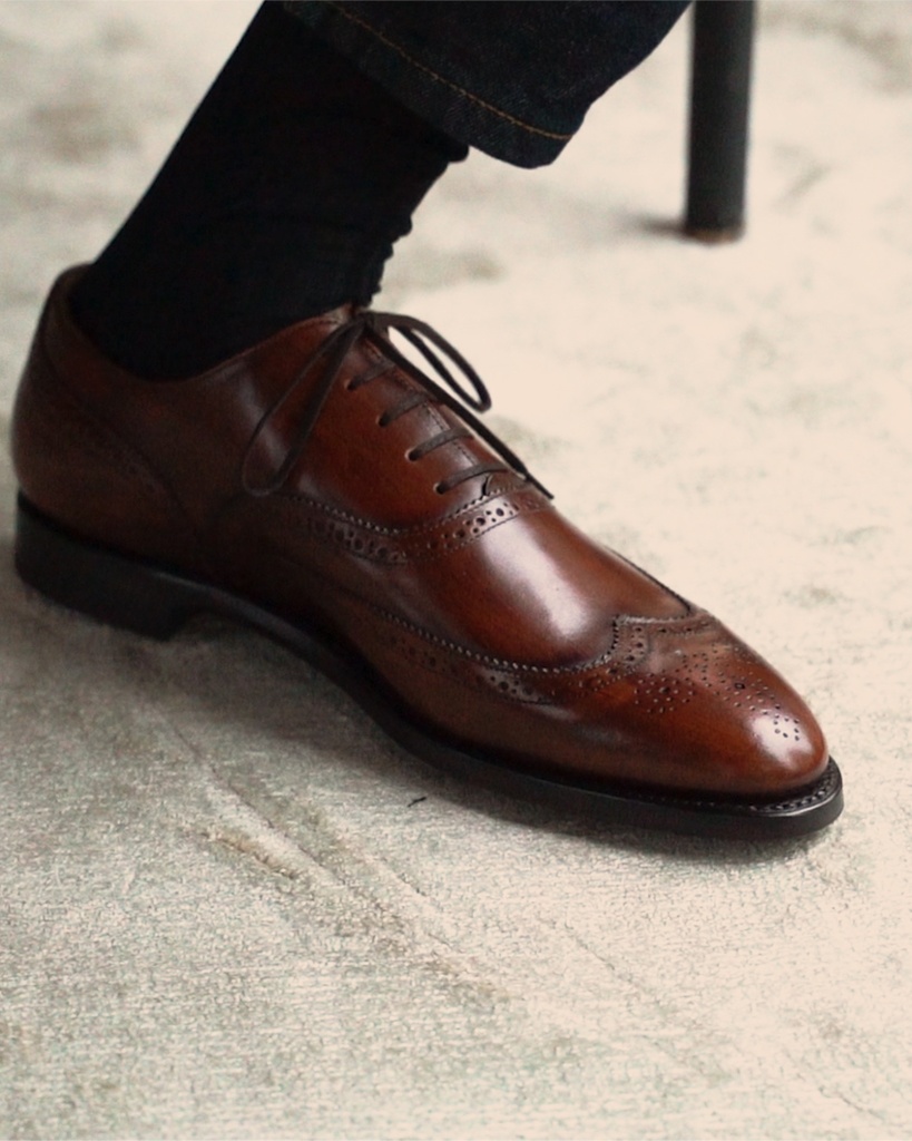 Derbys & Richelieu : Jean-Fitzgerald - Mahogany