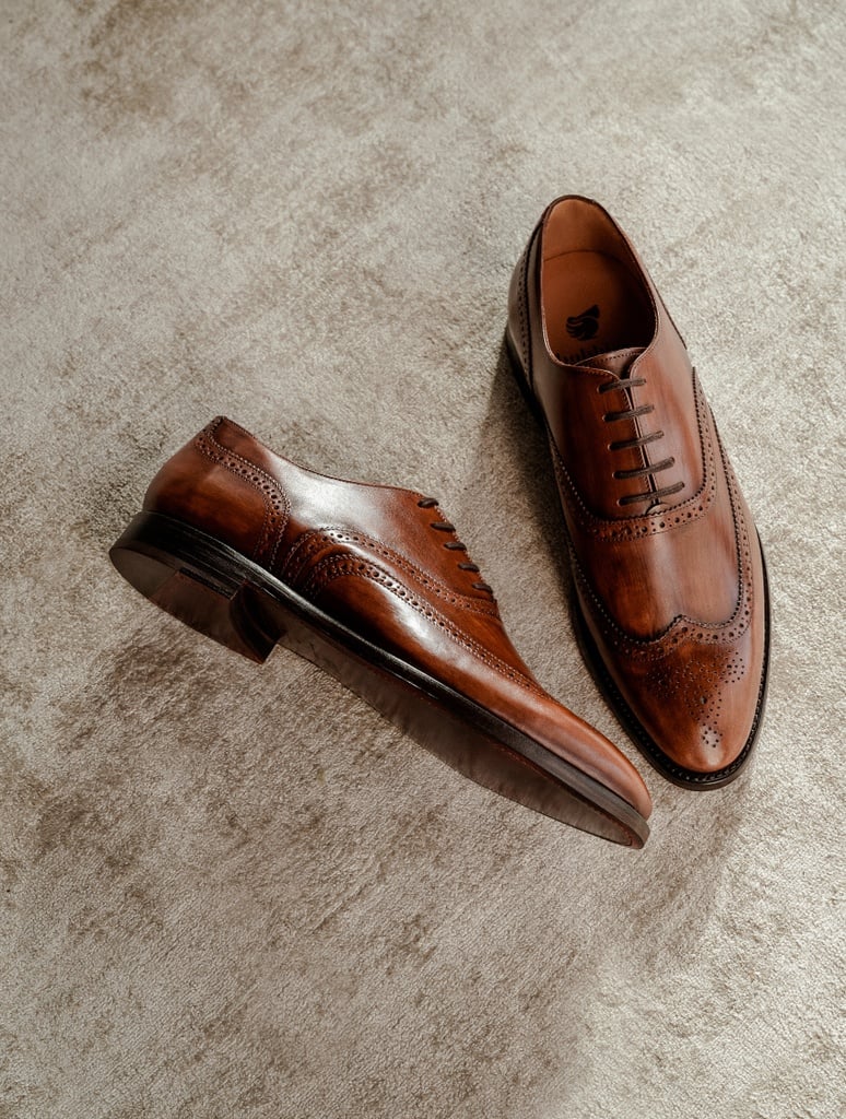 Derbies & Oxfords : Jean-Fitzgerald - Chestnut