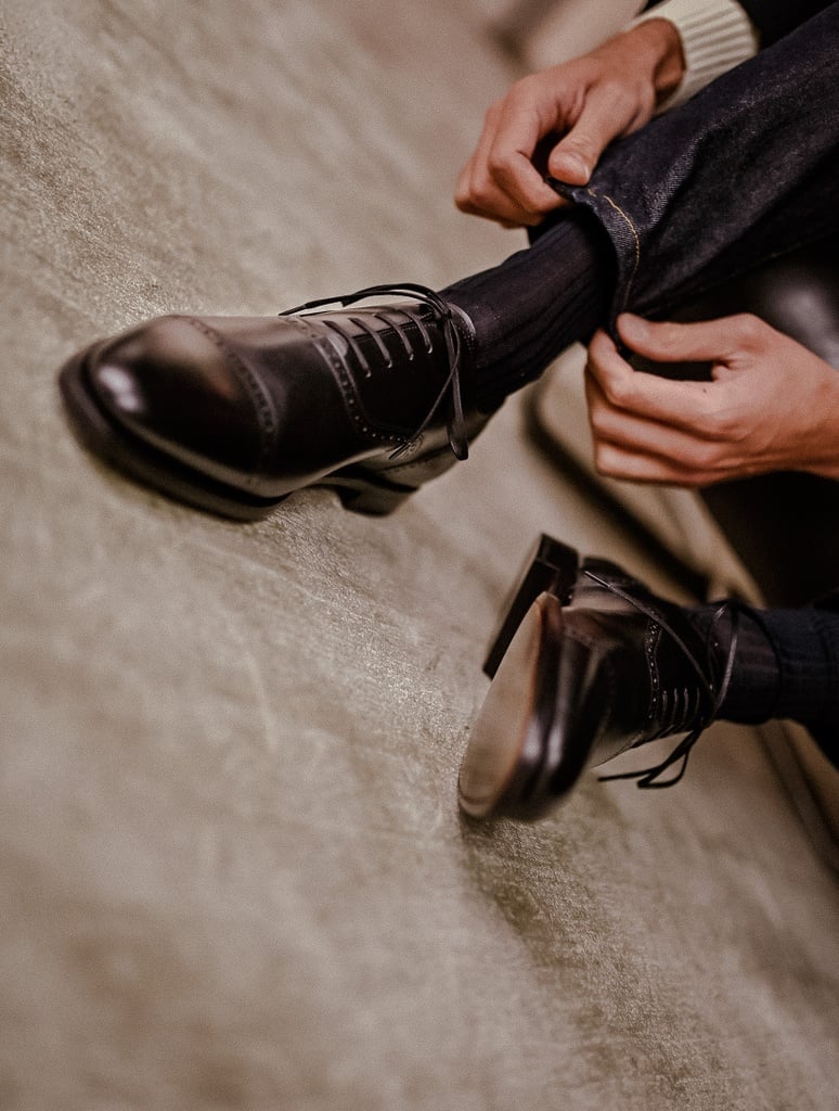 Derbies & Oxfords : Jean-Lennon - Perfect Black