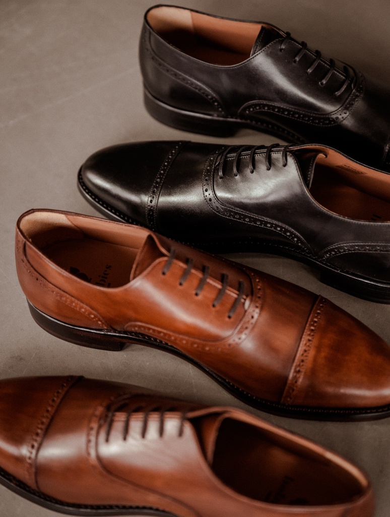 Derbies y Richelieu : Jean-Lennon - Perfect Black