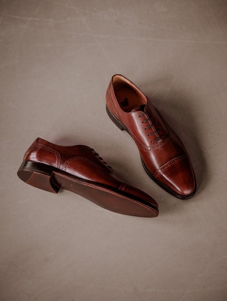 Derbies & Oxfords : Jean-Lennon - Mahogany
