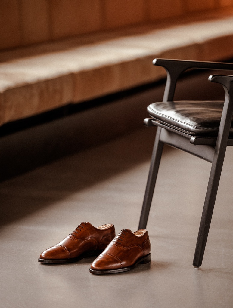 Derbies & Oxfords : Jean-Lennon - Mahogany