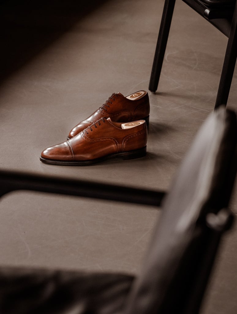 Derbies & Oxfords : Jean-Lennon - Weathered Cognac