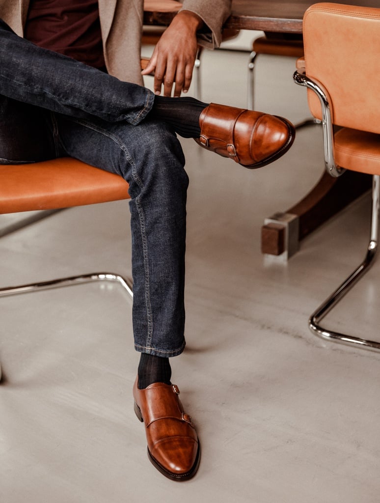 Derbies y Richelieu : Jean-Wayne - Cognac Patina