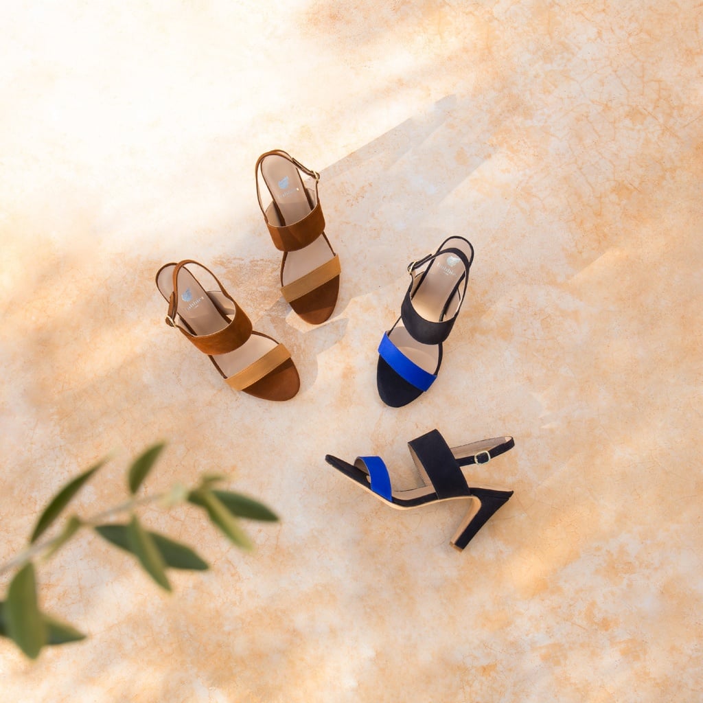 Sandales à Talons : La Capricieuse  - Navy Blue