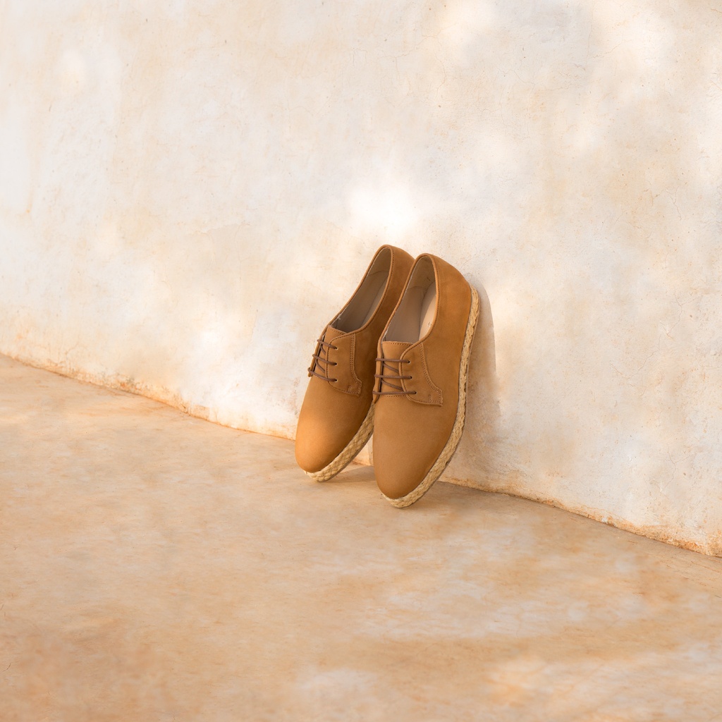 Mokassins & Derbys : La Chatouilleuse - Camel