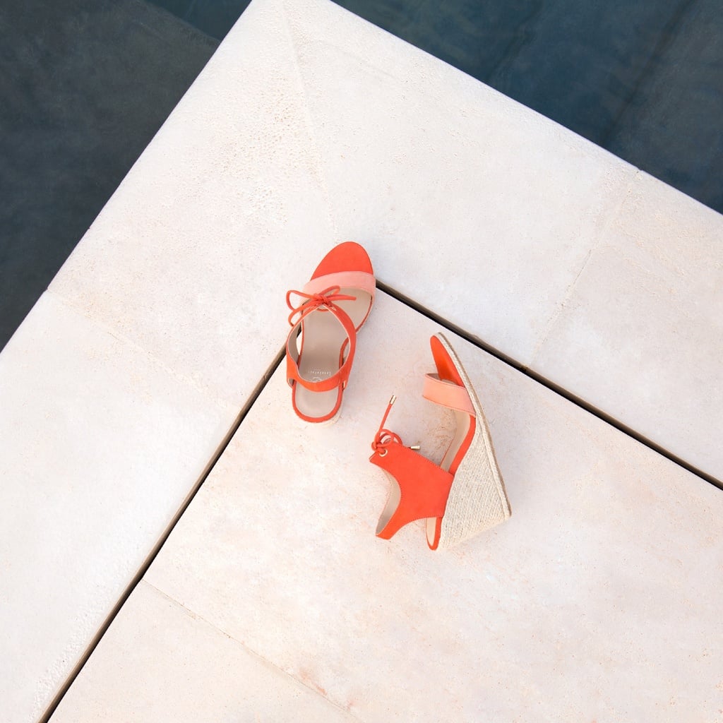 Alpargatas con cuña : L'Estivale - Coral