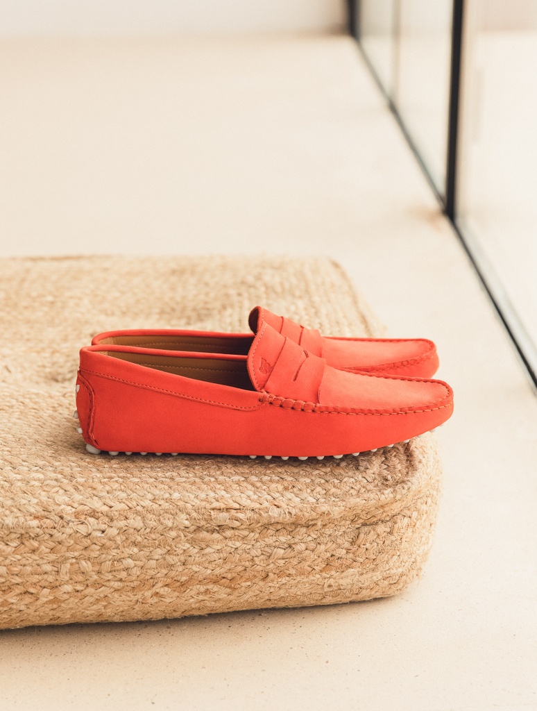 Mocasines : L'Élégant - Burning Coral