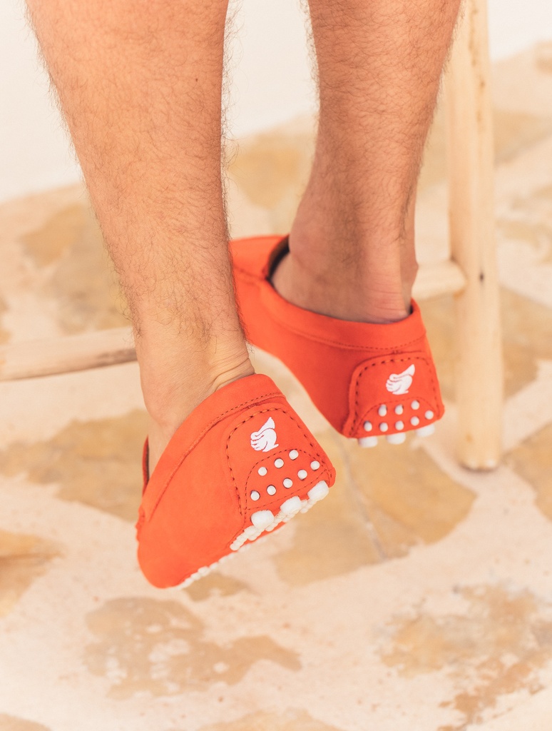 Mocasines : L'Élégant - Burning Coral