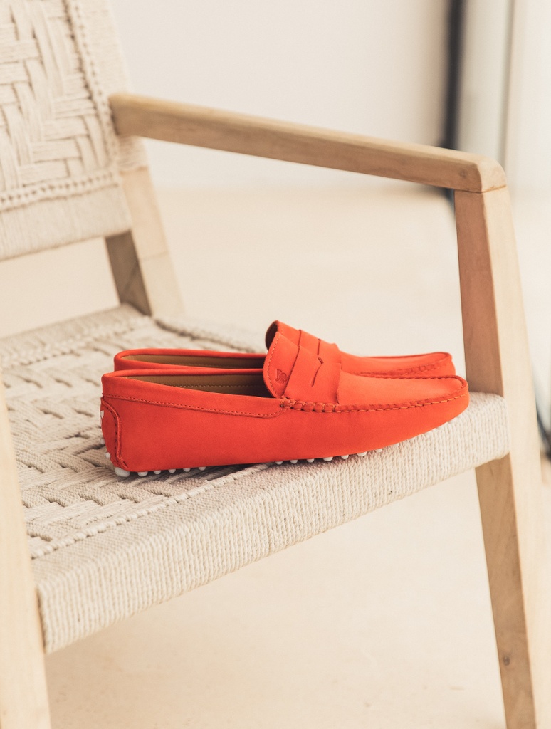 Mocasines : L'Élégant - Burning Coral