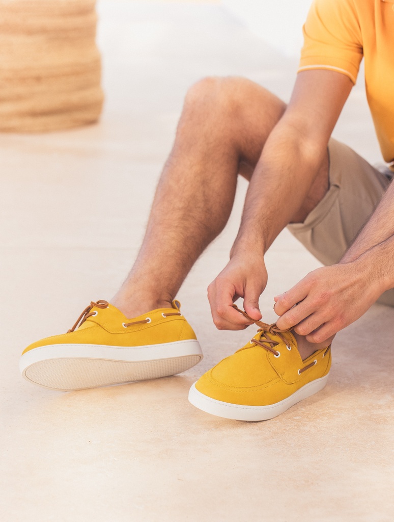 Mocasines : Le Moussaillon - Amber yellow
