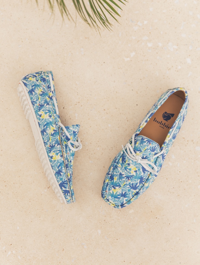 Mocasines : L'Oiseau - Tropical Blue