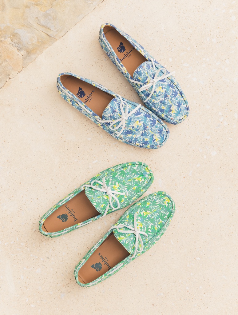 Mocasines : L'Oiseau - Tropical Blue