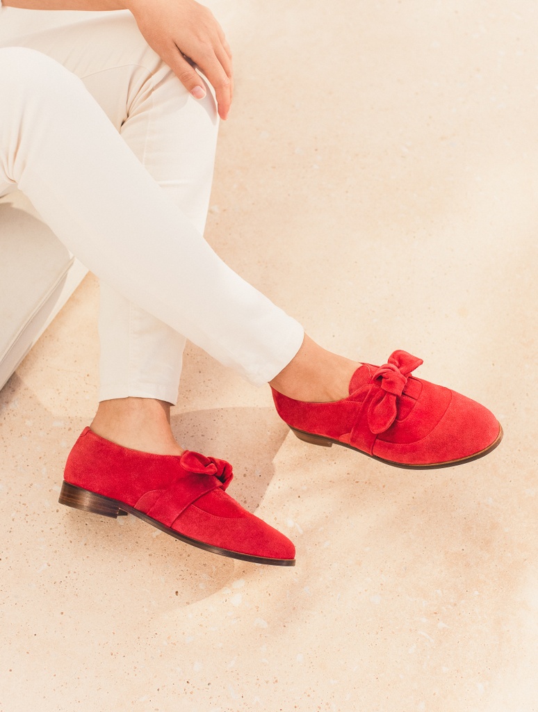 Mokassins & Derbys : La Chouchoute - Blood Orange