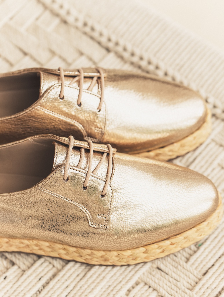 Mokassins & Derbys : La Discoquette - Gold