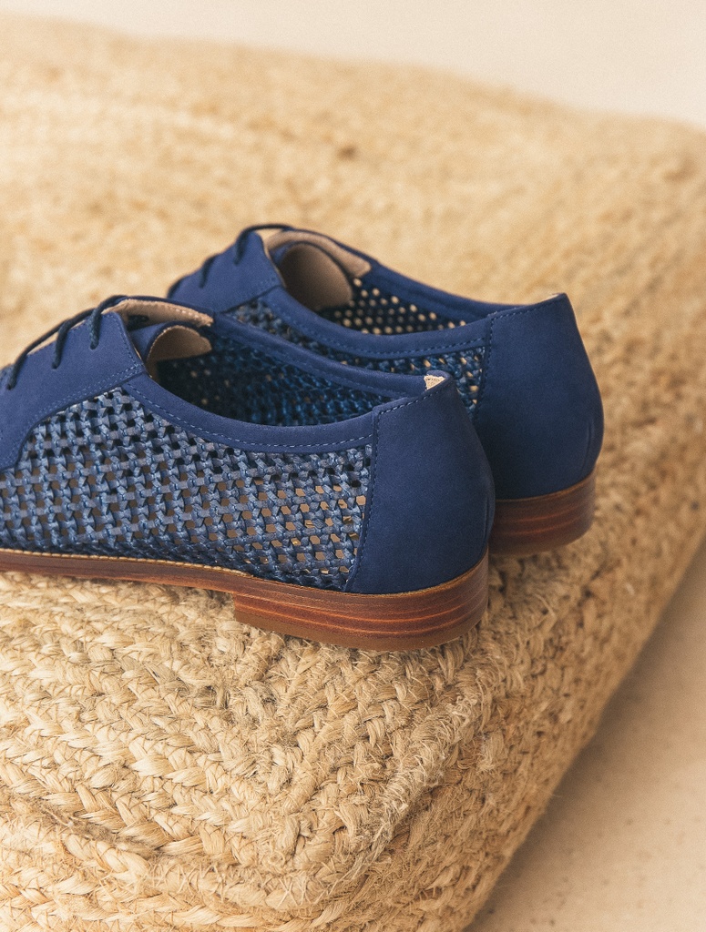 Mocasines y Derbies : L'Ombragée - Navy Blue