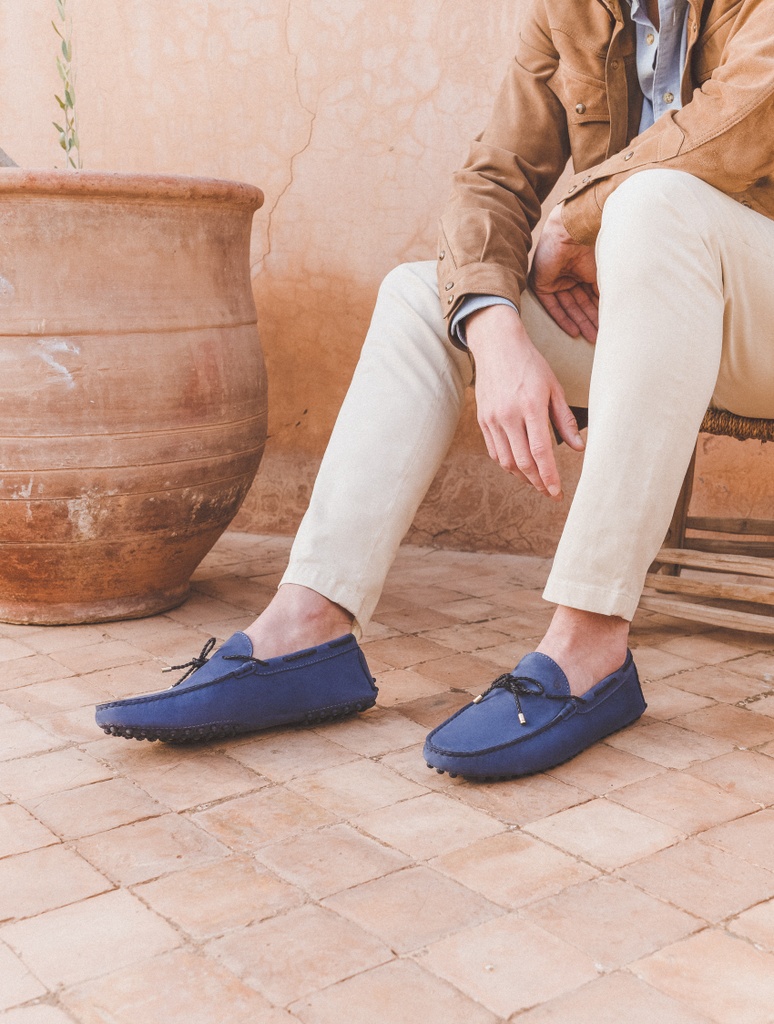 Mocasines : Mocasines de Hombre | L'orfèvre Azul Atlántico | Bobbies