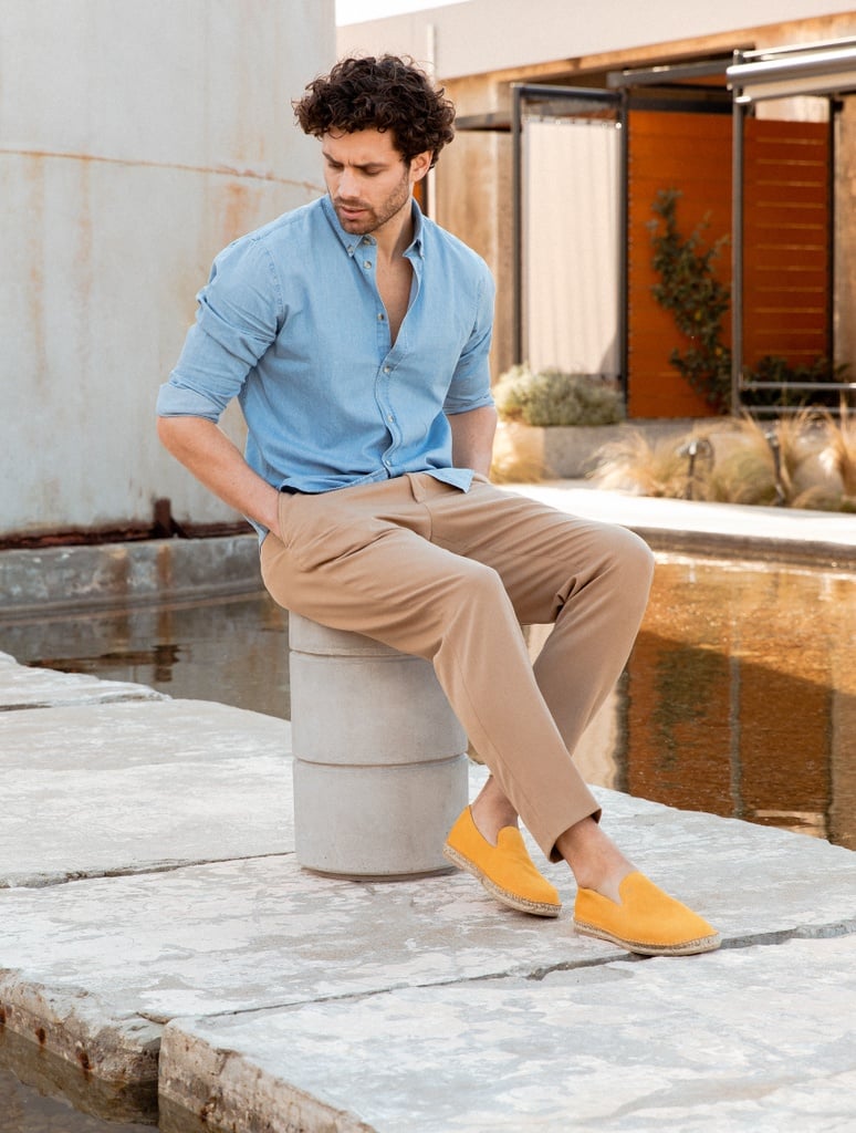 Sandalias y Alpargatas : Paros - Jaune Safran