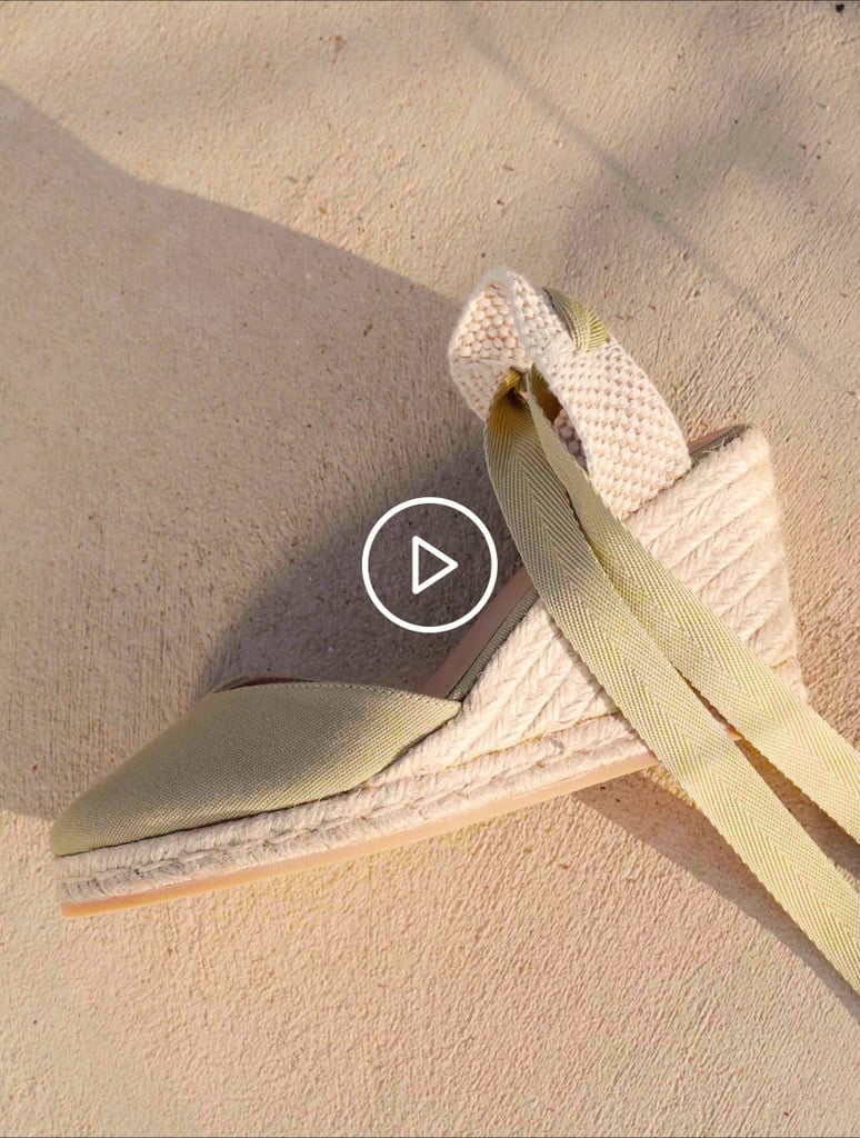 Espadrilles mit Keilabsatz : Chloé - Olive