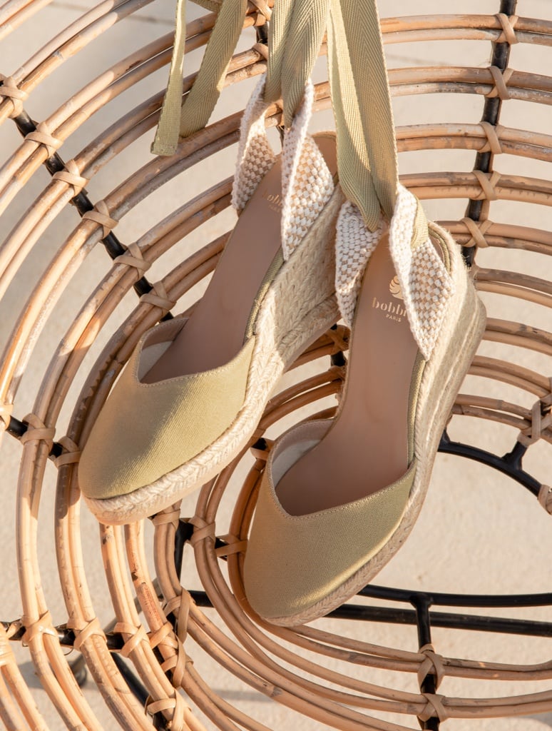 Espadrilles mit Keilabsatz : Chloé - Olive