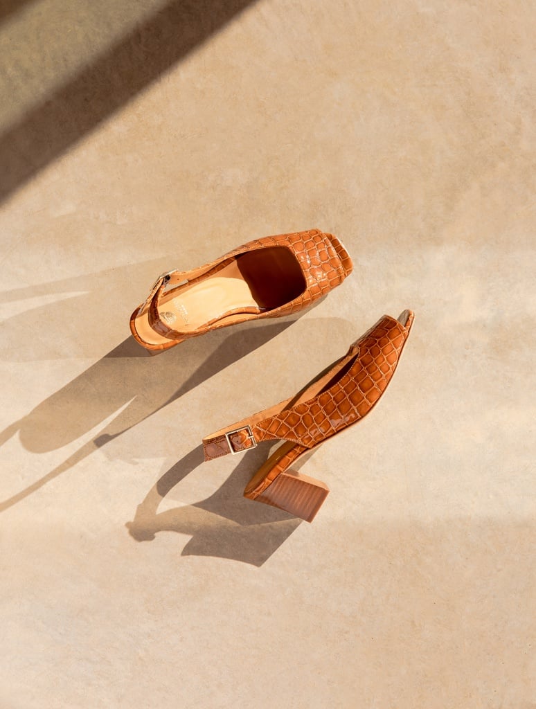 Heeled Sandals : Carmen - Camel Wild