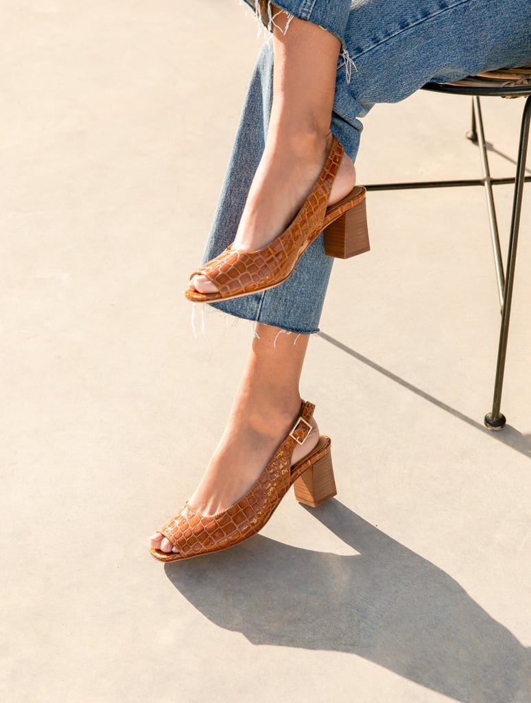 Heeled Sandals : Carmen - Camel Wild