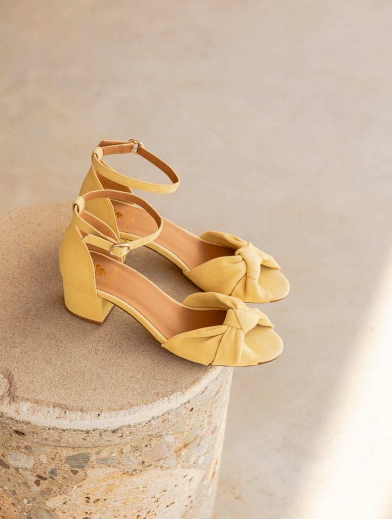 Heeled Sandals : Gloria - Lemon sorbet