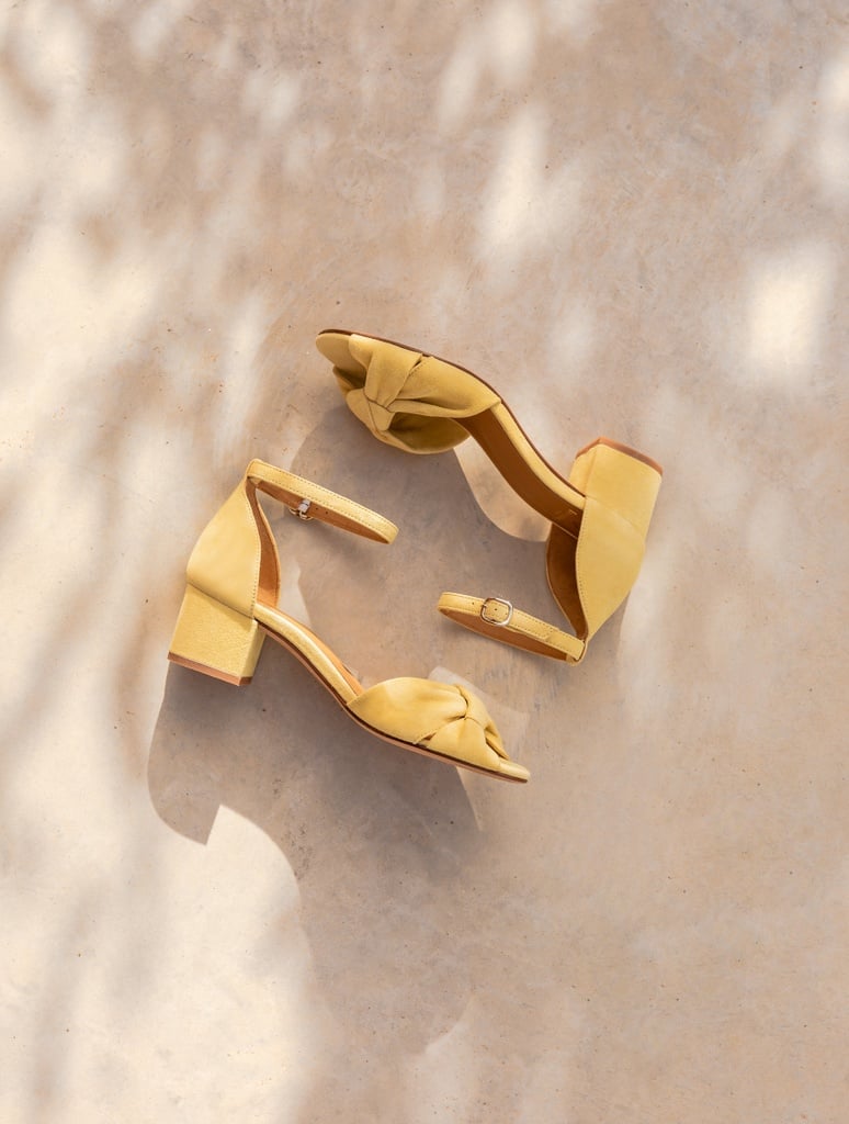Heeled Sandals : Gloria - Lemon sorbet