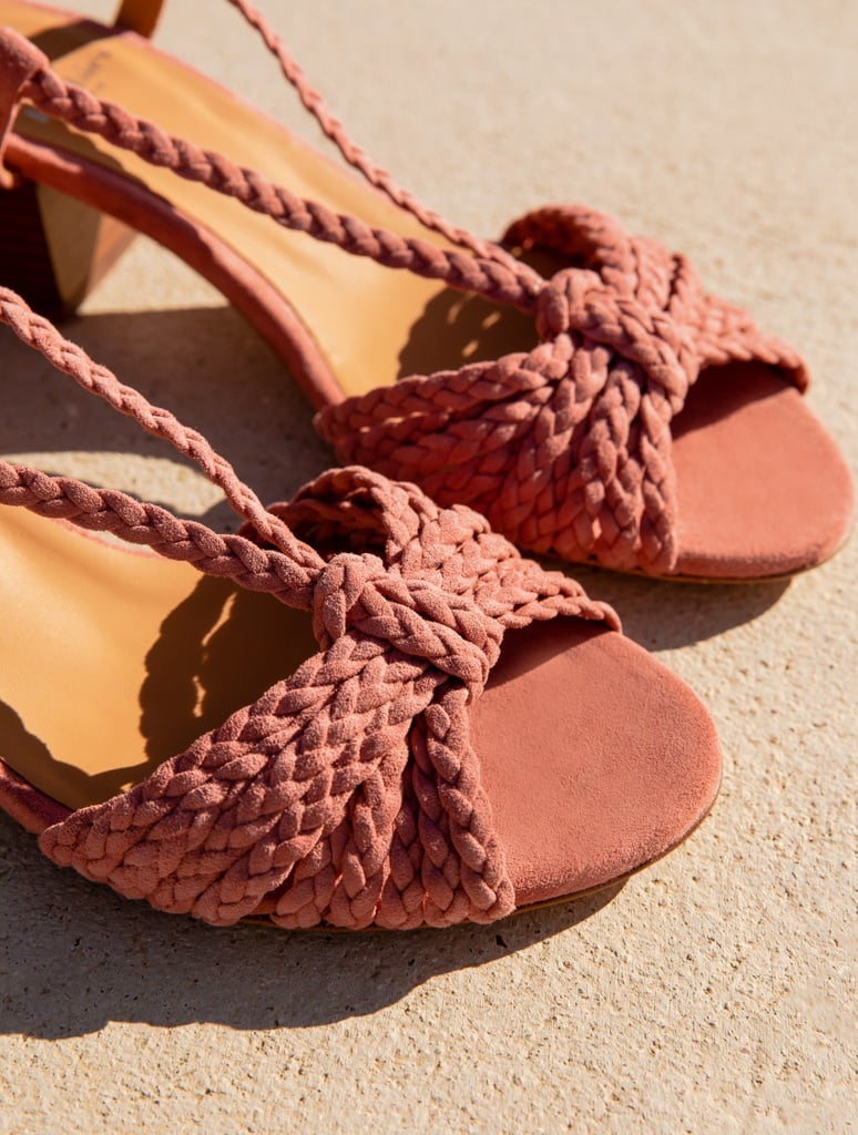 Heeled Sandals : Lou - Antique Pink