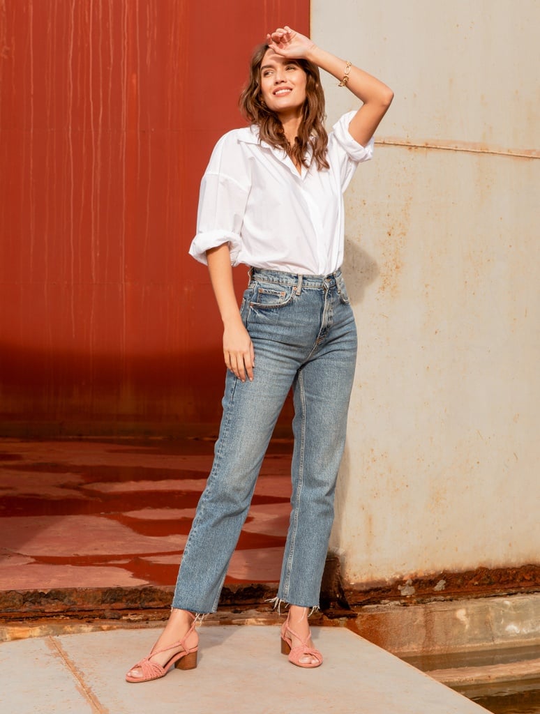 Heeled Sandals : Lou - Antique Pink